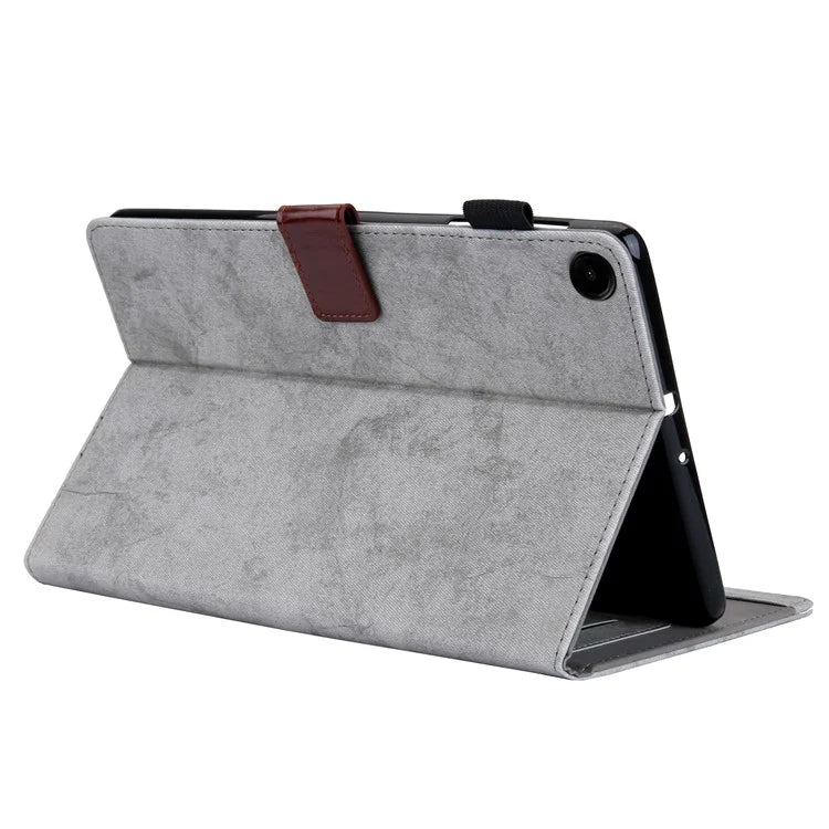 For Samsung Galaxy Tab A9+ X210 / X215 / X216B Smart Case Cloth Texture Leather Business Tablet Cover