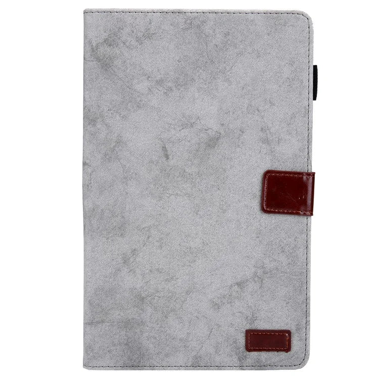 For Samsung Galaxy Tab A9+ X210 / X215 / X216B Smart Case Cloth Texture Leather Business Tablet Cover