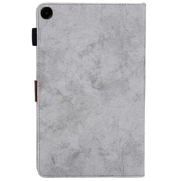 For Samsung Galaxy Tab A9+ X210 / X215 / X216B Smart Case Cloth Texture Leather Business Tablet Cover
