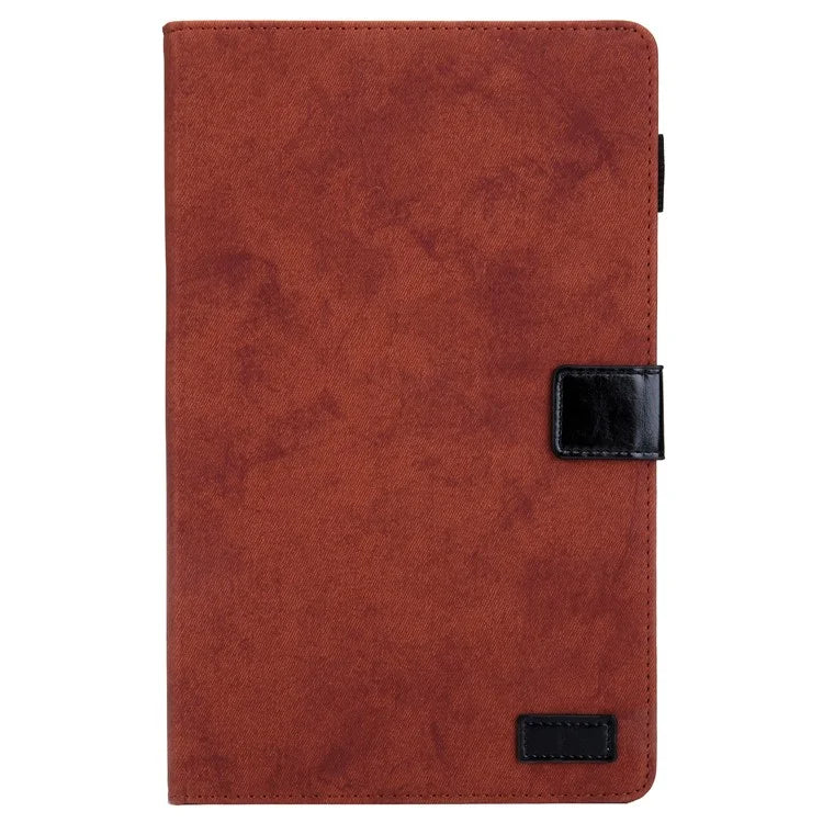 For Samsung Galaxy Tab A9+ X210 / X215 / X216B Smart Case Cloth Texture Leather Business Tablet Cover