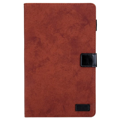 For Samsung Galaxy Tab A9+ X210 / X215 / X216B Smart Case Cloth Texture Leather Business Tablet Cover