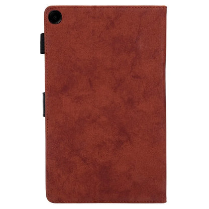 For Samsung Galaxy Tab A9+ X210 / X215 / X216B Smart Case Cloth Texture Leather Business Tablet Cover