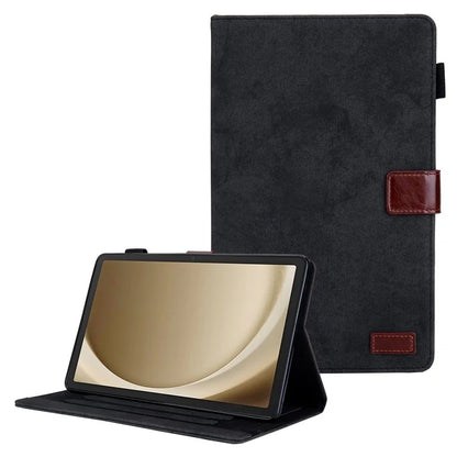 For Samsung Galaxy Tab A9+ X210 / X215 / X216B Smart Case Cloth Texture Leather Business Tablet Cover