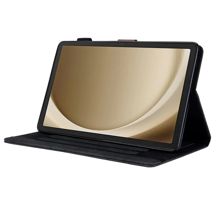 For Samsung Galaxy Tab A9+ X210 / X215 / X216B Smart Case Cloth Texture Leather Business Tablet Cover