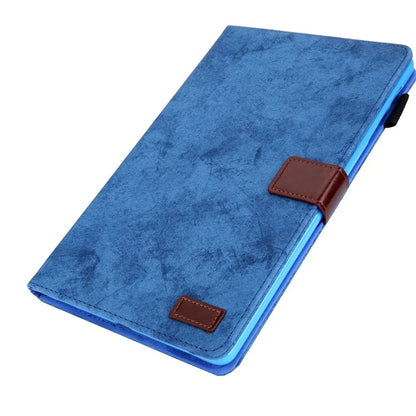 For Samsung Galaxy Tab A9+ X210 / X215 / X216B Smart Case Cloth Texture Leather Business Tablet Cover