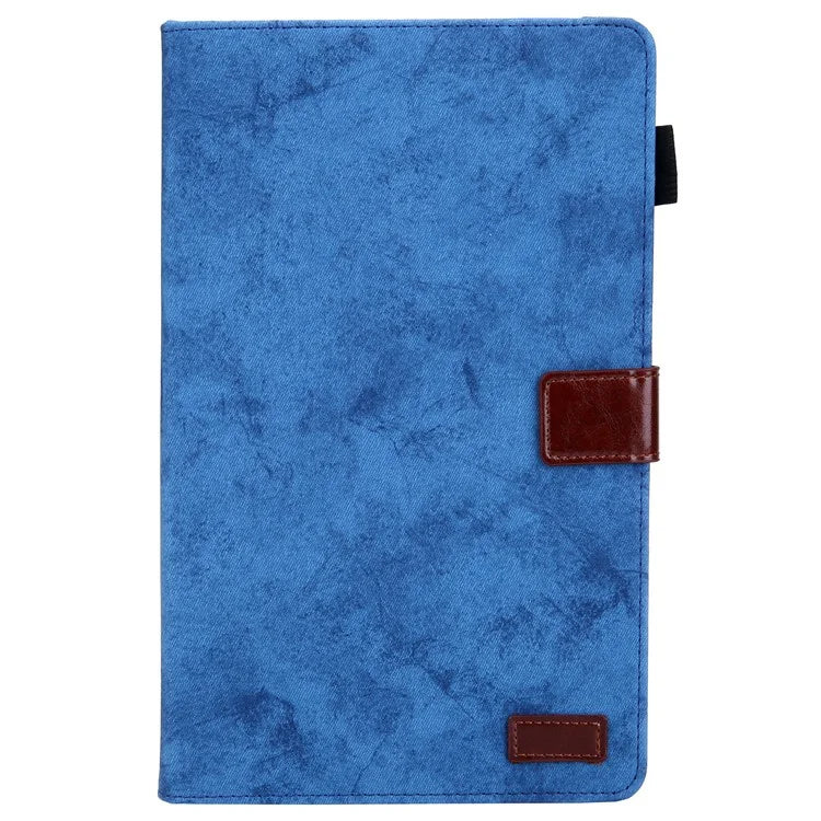 For Samsung Galaxy Tab A9+ X210 / X215 / X216B Smart Case Cloth Texture Leather Business Tablet Cover