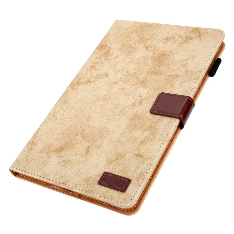 For Samsung Galaxy Tab A9+ X210 / X215 / X216B Smart Case Cloth Texture Leather Business Tablet Cover