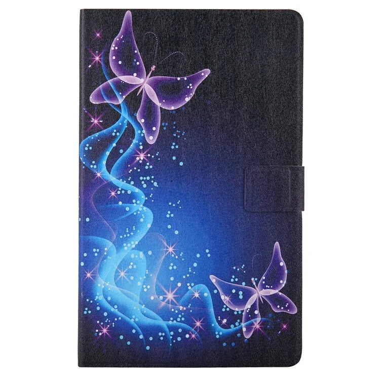 For Samsung Galaxy Tab A9+ X210 / 215 / X216B Leather Pattern Case Flip Stand Smart Tablet Cover