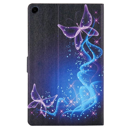 For Samsung Galaxy Tab A9+ X210 / 215 / X216B Leather Pattern Case Flip Stand Smart Tablet Cover