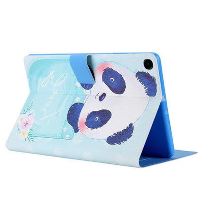 For Samsung Galaxy Tab A9+ X210 / 215 / X216B Leather Pattern Case Flip Stand Smart Tablet Cover