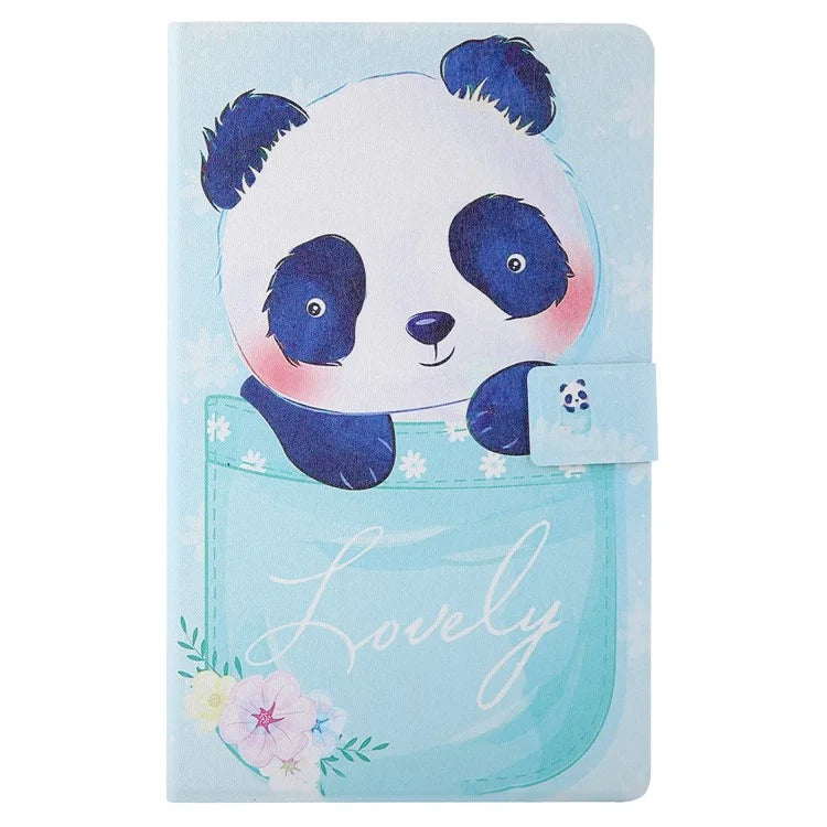 For Samsung Galaxy Tab A9+ X210 / 215 / X216B Leather Pattern Case Flip Stand Smart Tablet Cover