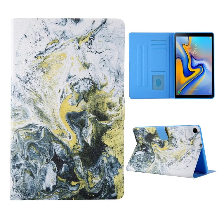 For Samsung Galaxy Tab A9+ X210 / 215 / X216B Leather Pattern Case Flip Stand Smart Tablet Cover