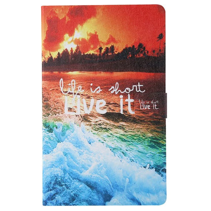For Samsung Galaxy Tab A9+ X210 / 215 / X216B Leather Pattern Case Flip Stand Smart Tablet Cover