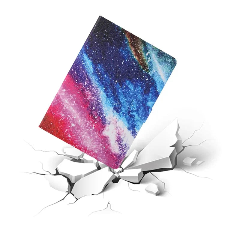 For Samsung Galaxy Tab A9+ X210 / 215 / X216B Leather Pattern Case Flip Stand Smart Tablet Cover