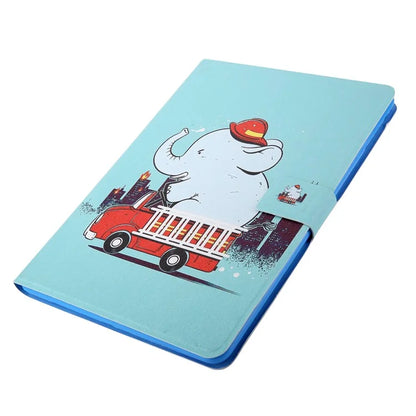 For Samsung Galaxy Tab A9+ X210 / 215 / X216B Leather Pattern Case Flip Stand Smart Tablet Cover