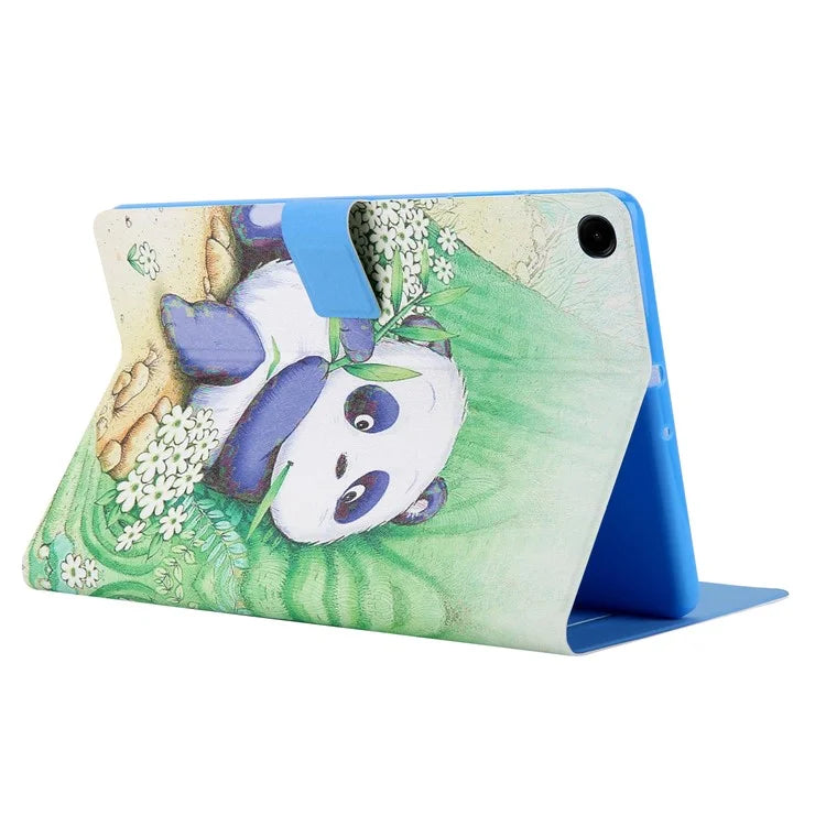 For Samsung Galaxy Tab A9+ X210 / 215 / X216B Leather Pattern Case Flip Stand Smart Tablet Cover