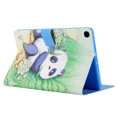 For Samsung Galaxy Tab A9+ X210 / 215 / X216B Leather Pattern Case Flip Stand Smart Tablet Cover