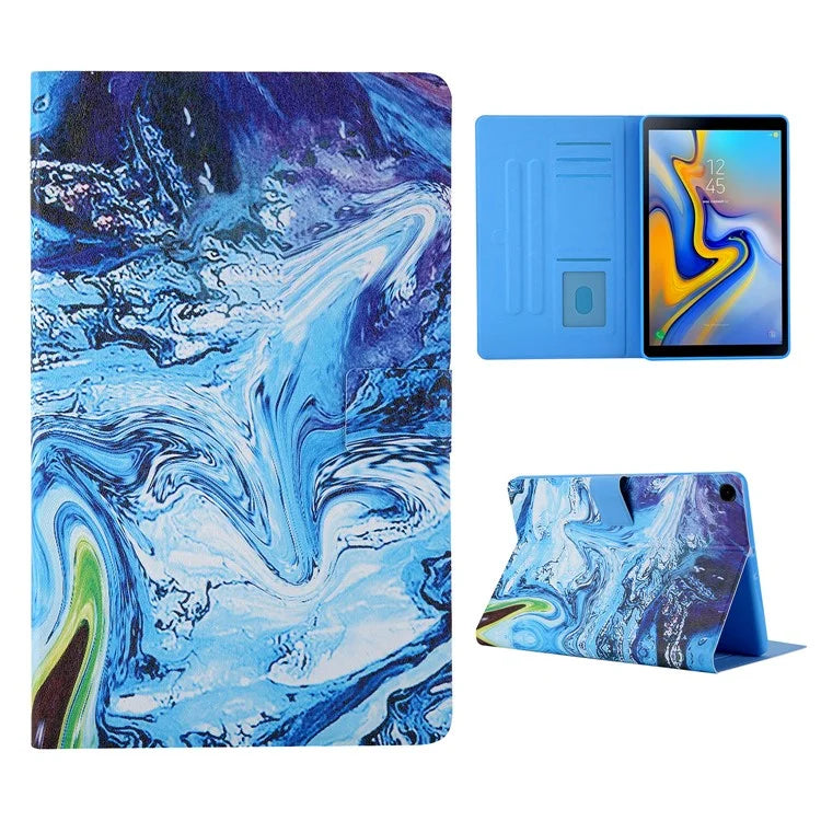 For Samsung Galaxy Tab A9+ X210 / 215 / X216B Leather Pattern Case Flip Stand Smart Tablet Cover