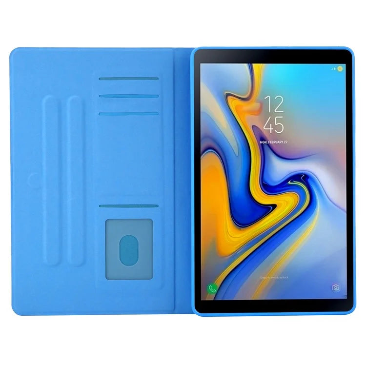 For Samsung Galaxy Tab A9+ X210 / 215 / X216B Leather Pattern Case Flip Stand Smart Tablet Cover