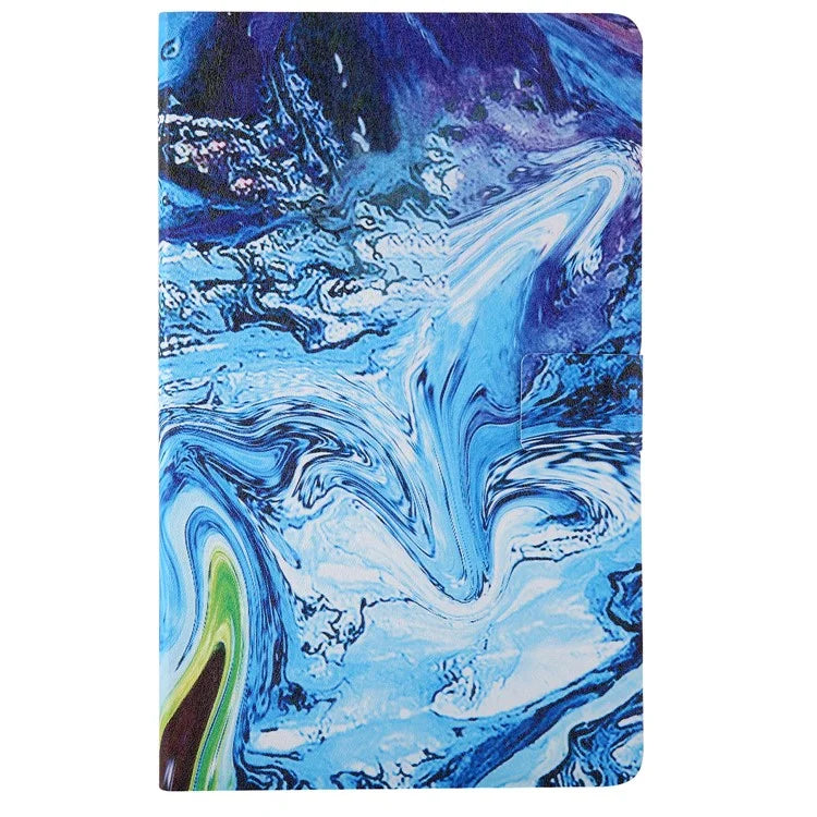 For Samsung Galaxy Tab A9+ X210 / 215 / X216B Leather Pattern Case Flip Stand Smart Tablet Cover