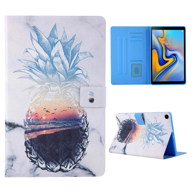 For Samsung Galaxy Tab A9+ X210 / 215 / X216B Leather Pattern Case Flip Stand Smart Tablet Cover