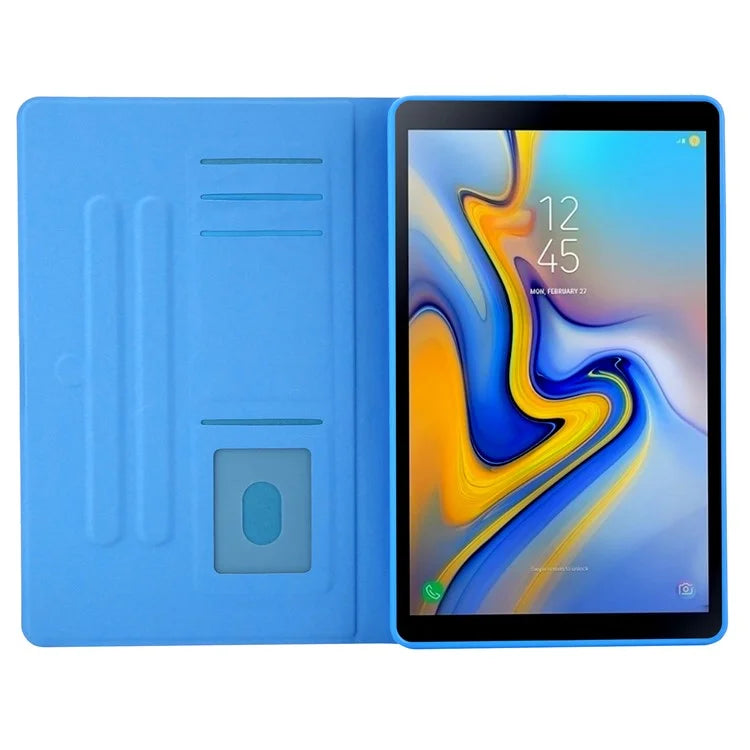 For Samsung Galaxy Tab A9+ X210 / 215 / X216B Leather Pattern Case Flip Stand Smart Tablet Cover