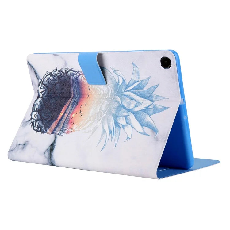 For Samsung Galaxy Tab A9+ X210 / 215 / X216B Leather Pattern Case Flip Stand Smart Tablet Cover