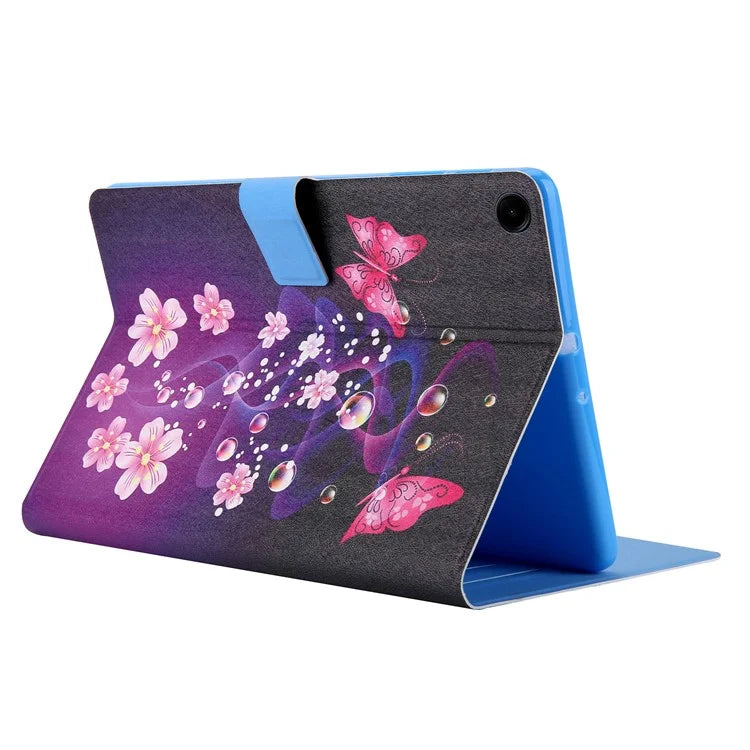 For Samsung Galaxy Tab A9+ X210 / 215 / X216B Leather Pattern Case Flip Stand Smart Tablet Cover
