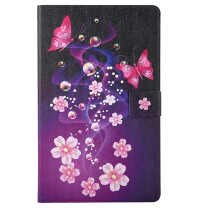 For Samsung Galaxy Tab A9+ X210 / 215 / X216B Leather Pattern Case Flip Stand Smart Tablet Cover
