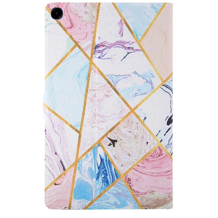 For Samsung Galaxy Tab A9+ X210 / 215 / X216B Leather Pattern Case Flip Stand Smart Tablet Cover