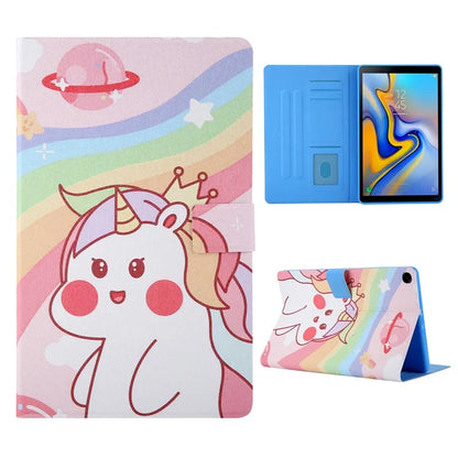 For Samsung Galaxy Tab A9+ X210 / 215 / X216B Leather Pattern Case Flip Stand Smart Tablet Cover