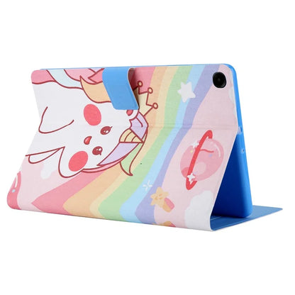 For Samsung Galaxy Tab A9+ X210 / 215 / X216B Leather Pattern Case Flip Stand Smart Tablet Cover