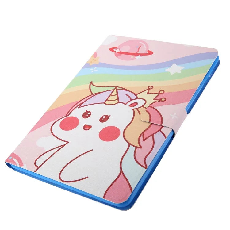 For Samsung Galaxy Tab A9+ X210 / 215 / X216B Leather Pattern Case Flip Stand Smart Tablet Cover