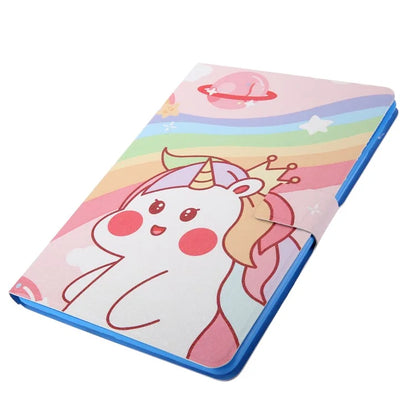 For Samsung Galaxy Tab A9+ X210 / 215 / X216B Leather Pattern Case Flip Stand Smart Tablet Cover