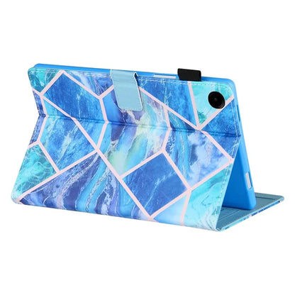 For Samsung Galaxy Tab A9 X110 / X115 Leather Case Auto Wake / Sleep Pattern Tablet Cover