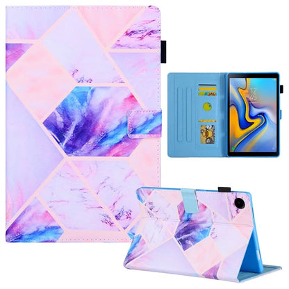 For Samsung Galaxy Tab A9 X110 / X115 Leather Case Auto Wake / Sleep Pattern Tablet Cover