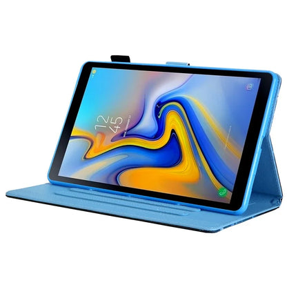 For Samsung Galaxy Tab A9 X110 / X115 Leather Case Auto Wake / Sleep Pattern Tablet Cover