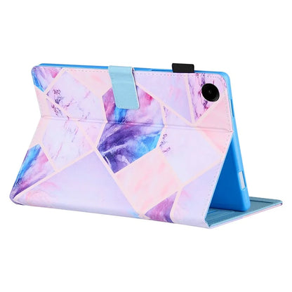 For Samsung Galaxy Tab A9 X110 / X115 Leather Case Auto Wake / Sleep Pattern Tablet Cover