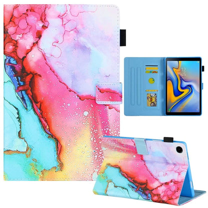 For Samsung Galaxy Tab A9 X110 / X115 Leather Case Auto Wake / Sleep Pattern Tablet Cover