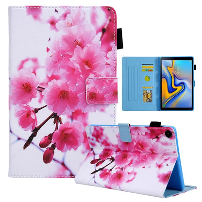 For Samsung Galaxy Tab A9 X110 / X115 Leather Case Auto Wake / Sleep Pattern Tablet Cover