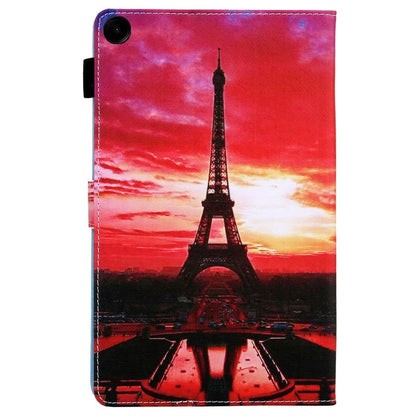 For Samsung Galaxy Tab A9 X110 / X115 Leather Case Auto Wake / Sleep Pattern Tablet Cover