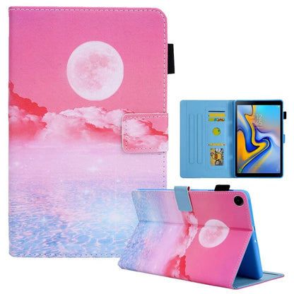 For Samsung Galaxy Tab A9 X110 / X115 Leather Case Auto Wake / Sleep Pattern Tablet Cover