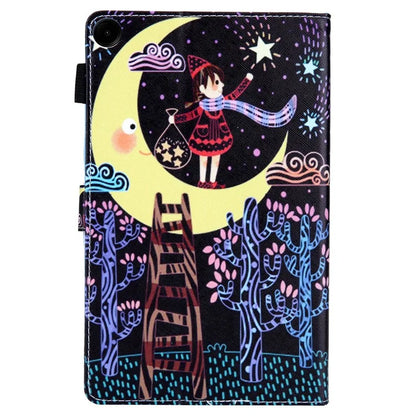 For Samsung Galaxy Tab A9 X110 / X115 Leather Folio Case Auto Sleep / Wake Pattern Sleeve Cover