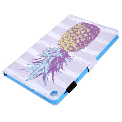 For Samsung Galaxy Tab A9 X110 / X115 Leather Folio Case Auto Sleep / Wake Pattern Sleeve Cover