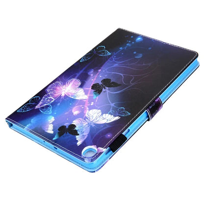 For Samsung Galaxy Tab A9 X110 / X115 Leather Folio Case Auto Sleep / Wake Pattern Sleeve Cover