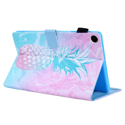 For Samsung Galaxy Tab A9 X110 / X115 Leather Folio Case Auto Sleep / Wake Pattern Sleeve Cover