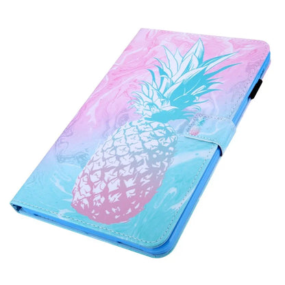 For Samsung Galaxy Tab A9 X110 / X115 Leather Folio Case Auto Sleep / Wake Pattern Sleeve Cover