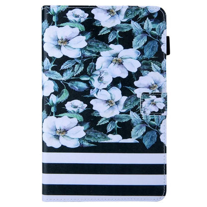 For Samsung Galaxy Tab A9 X110 / X115 Leather Folio Case Auto Sleep / Wake Pattern Sleeve Cover