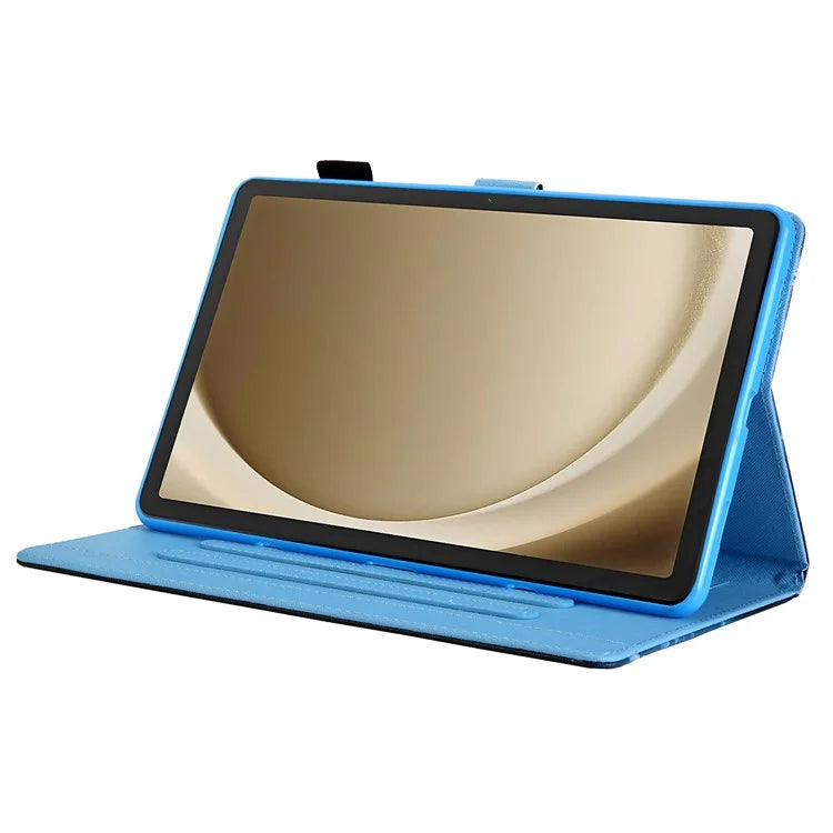 For Samsung Galaxy Tab A9+ X210 / X215 / X216B Leather Smart Case Pattern Flip Tablet Cover
