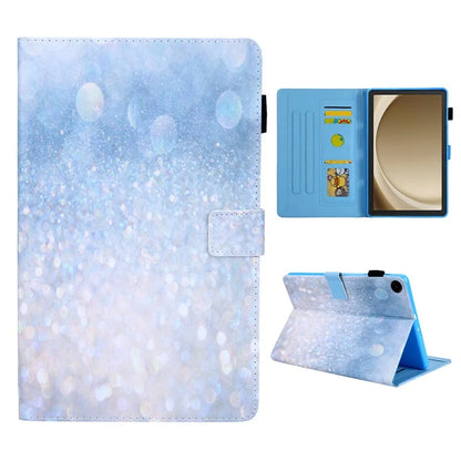 For Samsung Galaxy Tab A9+ X210 / X215 / X216B PU Leather Stand Cover Smart Pattern Tablet Case